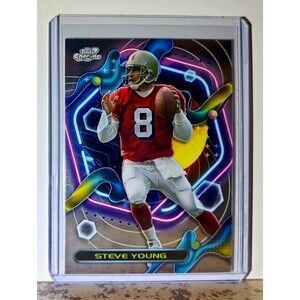 Steve Young 2023 Topps Chrome Cosmic NFL #295 Football Card San Francisco 49ers